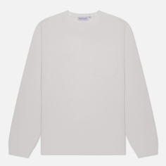 Мужской лонгслив EASTLOGUE Permanent Basic One Pocket, цвет белый