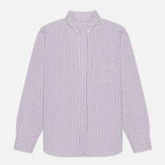 Мужская рубашка EASTLOGUE Permanent B.D. Regular Shirt 23FW, цвет фиолетовый, размер M