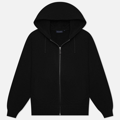 Мужская толстовка EASTLOGUE Permanent Basic Zip Up Hoodie, цвет чёрный