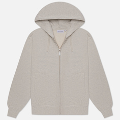 Мужская толстовка EASTLOGUE Permanent Basic Zip Up Hoodie, цвет бежевый