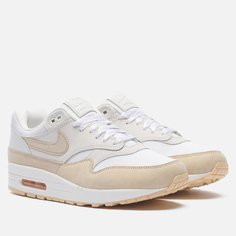 Кроссовки Nike Wmns Air Max 1 Premium, цвет бежевый, размер 42.5 EU