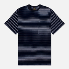 Мужская футболка FrizmWORKS Space Stripe, цвет синий, размер XL