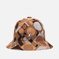 Панама Kangol Gadget Casual, цвет коричневый