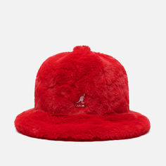 Панама Kangol Faux Fur Casual, цвет красный, размер M