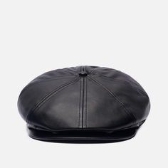 Кепка Kangol Faux Leather, цвет чёрный, размер M