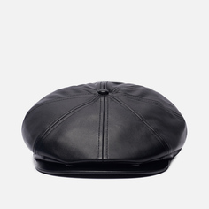 Кепка Kangol Faux Leather, цвет чёрный