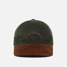 Кепка Kangol Flexfit Cord Baseball, цвет оливковый