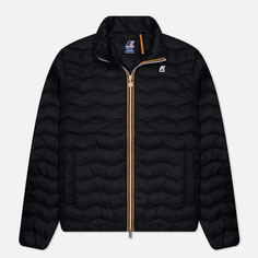 Мужская демисезонная куртка K-Way Valentine Eco Warm, цвет чёрный, размер XL