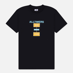 Мужская футболка Alltimers Form & Matter, цвет чёрный, размер S