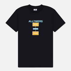 Мужская футболка Alltimers Form & Matter, цвет чёрный