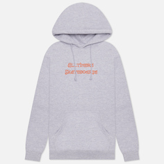 Мужская толстовка Alltimers Nolle Embroidered Hoodie, цвет серый