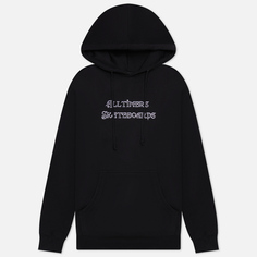 Мужская толстовка Alltimers Nolle Embroidered Hoodie, цвет чёрный, размер XXL