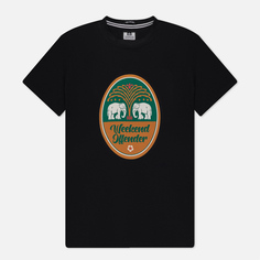 Мужская футболка Weekend Offender Chang Graphic, цвет чёрный, размер S
