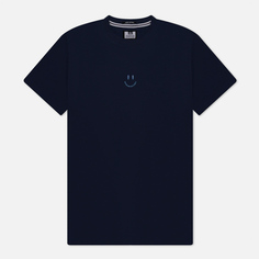 Мужская футболка Weekend Offender Smile Graphic AW23, цвет синий, размер S