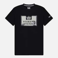 Мужская футболка Weekend Offender Bonpensiero Graphic, цвет чёрный