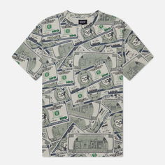 Мужская футболка RIPNDIP Moneybag, цвет оливковый, размер L