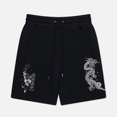 Мужские шорты RIPNDIP Ryu Sweat, цвет чёрный, размер XL
