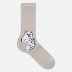 Носки RIPNDIP Lord Nermal, цвет бежевый, размер 40-46 EU