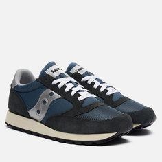 Кроссовки Saucony Jazz Original Vintage, цвет синий, размер 46.5 EU