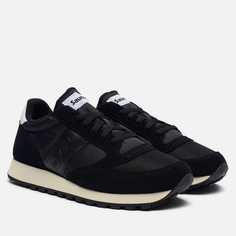 Мужские кроссовки Saucony Jazz Original Vintage, цвет чёрный