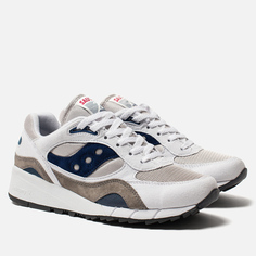 Мужские кроссовки Saucony Shadow 6000, цвет белый, размер 42.5 EU