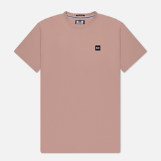 Мужская футболка Weekend Offender Cannon Beach AW23, цвет розовый, размер XL