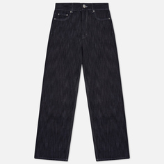Мужские джинсы Uniform Bridge Comfort Slub Denim, цвет синий