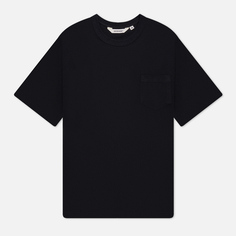 Мужская футболка Uniform Bridge Heavyweight Pocket, цвет чёрный