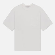 Мужская футболка Uniform Bridge Heavyweight Pocket, цвет белый