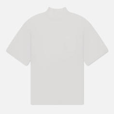Мужская футболка Uniform Bridge Mock Neck Pocket, цвет белый, размер XL
