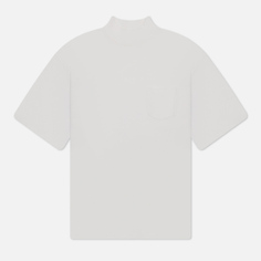 Мужская футболка Uniform Bridge Mock Neck Pocket, цвет белый