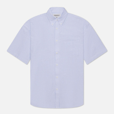 Мужская рубашка Uniform Bridge Oxford BD Short, цвет голубой