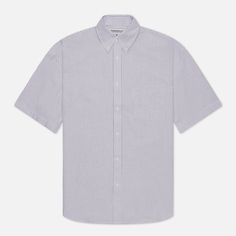 Мужская рубашка Uniform Bridge Oxford BD Short, цвет серый, размер XXL