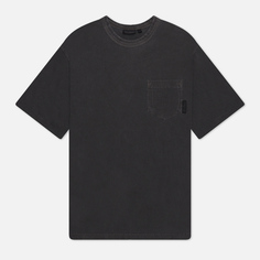 Мужская футболка Uniform Bridge Pigment Pocket, цвет серый, размер M