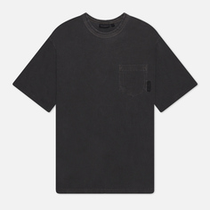 Мужская футболка Uniform Bridge Pigment Pocket, цвет серый