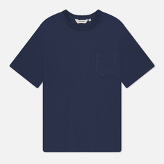 Мужская футболка Uniform Bridge Pocket, цвет синий, размер XL