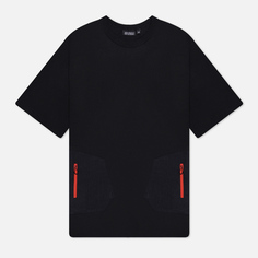 Мужская футболка Uniform Bridge Side Pocket, цвет чёрный, размер M
