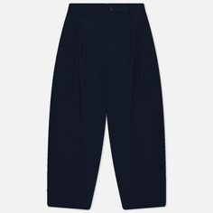 Мужские брюки Uniform Bridge Two Tuck Seersucker Crop, цвет синий, размер XL