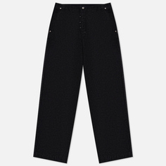 Мужские брюки UNAFFECTED Contrast Stitch, цвет чёрный