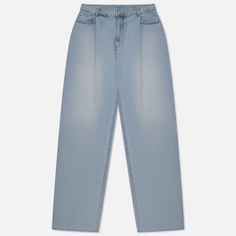 Мужские джинсы UNAFFECTED One Tuck Wide Denim 23FW, цвет голубой, размер L
