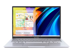Ноутбук ASUS Vivobook 14X M1403QA-LY112 Silver 90NB0Y11-M006Y0 (AMD Ryzen 7 5800H 3.2 Ghz/16384Mb/1Tb SSD/AMD Radeon Graphics/Wi-Fi/Bluetooth/Cam/14/1920x1200/no OS)