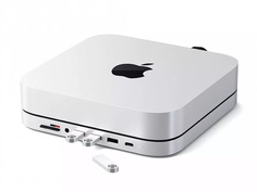 Аксессуар Док-станция Satechi Mac Mini Stand & Hub Silver ST-ABHFS