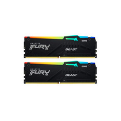 Модуль памяти Kingston Fury Beast Black RGB Expo DDR5 DIMM 6000Mhz PC48000 CL36 - 16Gb Kit (2x8Gb) KF560C36BBEAK2-16