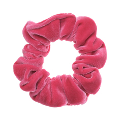 Розовая бархатная резинка для волос Rena Chris детская