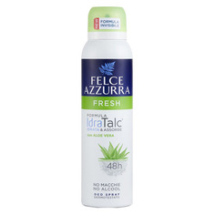 Deo Spray Fresh Дезодорант-спрей антиперспирант свежесть с алоэ вера Felce Azzurra