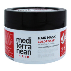 Маска для окрашенных волос с коллагеном и гиалурновой кислотой Mediterranean