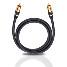 Кабели межблочные аудио Oehlbach NF Sub black, 2.0m (D1C21532)