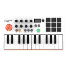 MIDI клавиатуры / MIDI контроллеры ROCKDALE Element White