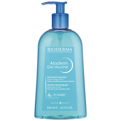 Гели для душа BIODERMA Мягкий очищающий гель для душа для нормальной, сухой и атопичной кожи Atoderm 500