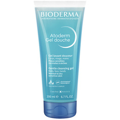 Гели для душа BIODERMA Мягкий очищающий гель для душа для нормальной, сухой и атопичной кожи Atoderm 200